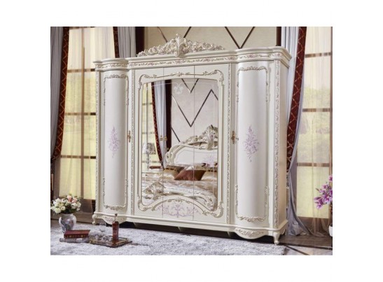 Спальный гарнитур Оливия (слоновая кость)