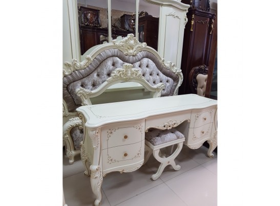 Спальный гарнитур Руссано (слоновая кость)