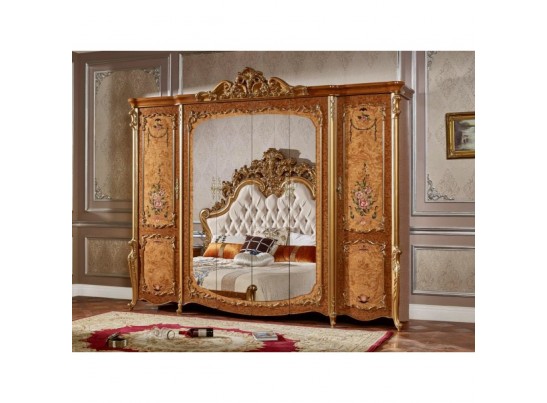 Спальный гарнитур Сафия Стори (светлый орех)