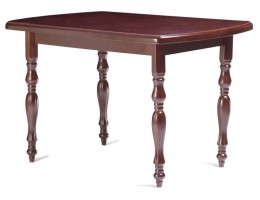 Стол кухонный 110-160 из массива бука, черешня