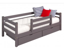 Кровать Соня Вариант 4 (с защитой по центру)