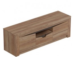 Тумба под ТВ с дверцами Соренто (дуб стирлинг)