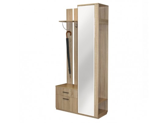 Вешалка с зеркалом "Элана"