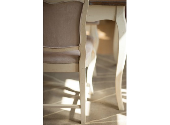 Стул с мягким сиденьем ST9307 (белая карамель)