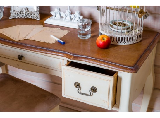 Рабочий стол (большой) ST9347 (белая карамель)