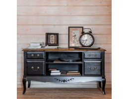 Тумба под ТВ ST9128N (черный сапфир)