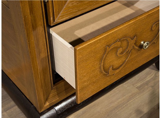 Витрина Соната с декором ММ-284-01