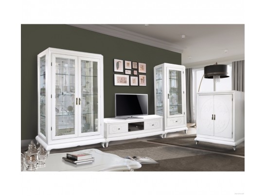 Витрина Соната с декором ММ-284-01