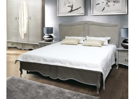 Кровать Лаура без каркаса на низком изножье из массива дуба ММ-267-02/12Б