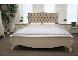 Кровать Луиза без каркаса и с низким изножьем 160х200 ММ-227-02/16Б-1