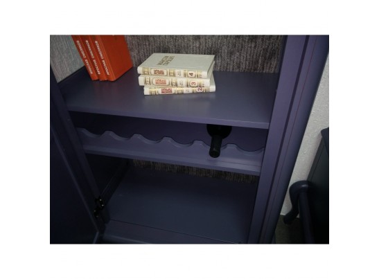 Шкаф с витриной Мокко ММ-306-01