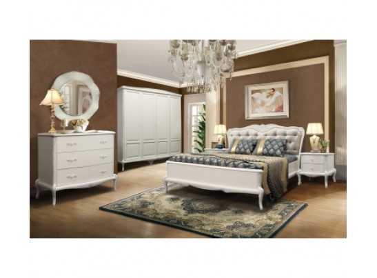 Зеркало Мокко круглое из натурального дерева ММ-316-05