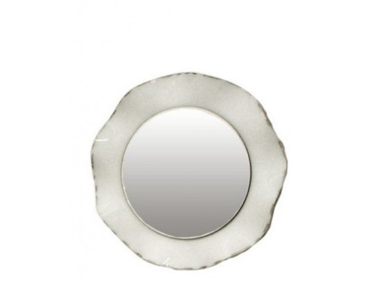 Зеркало Мокко круглое из натурального дерева ММ-316-05