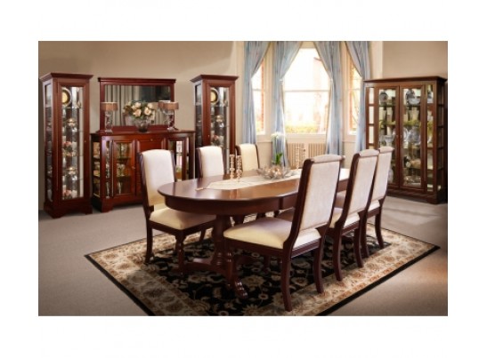 Шкаф с витриной широкий Полонез ММ-174-08