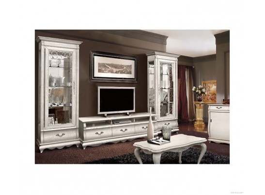 Шкаф с витриной Оскар угловой ММ-210-01У/01