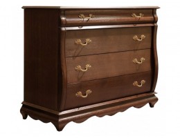 Комод Оскар с четырьмя ящиками в цвете орех ММ-216-04