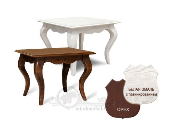 Стол журнальный квадратный Оскар ММ-210-20/01