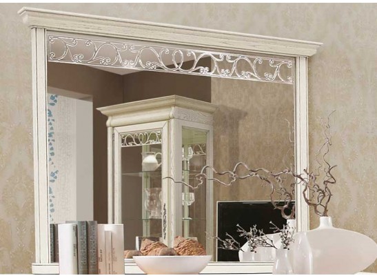 Зеркало Оскар с декором ММ-210-28