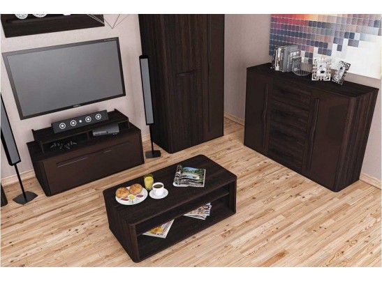 Тумба напольная Браво МН-127-09, орех шоколадный