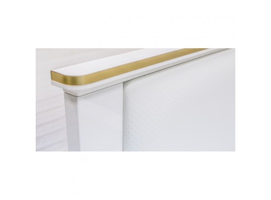 Спальный гарнитур Либерти МН-313, белый глянец