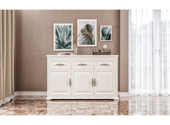 Тумба со шкафами Марсель МН-126-15/(1)