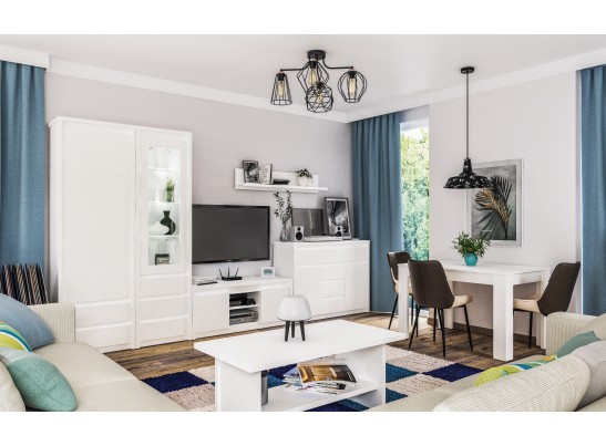 Журнальный столик Палермо МН-033-06, белый