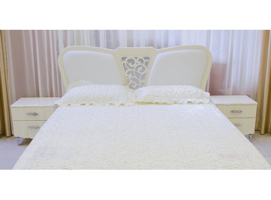 Спальный гарнитур София МН-025, крем глянец