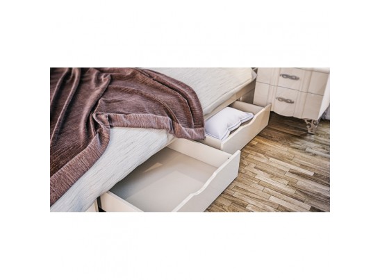 Спальный гарнитур София МН-025, крем глянец