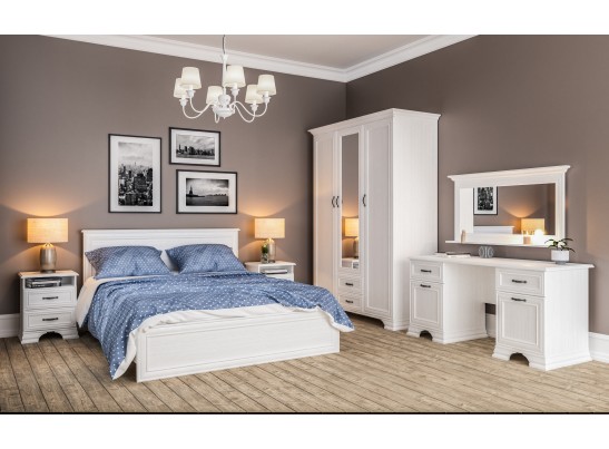 Зеркало навесное Юнона МН-132-08, белый