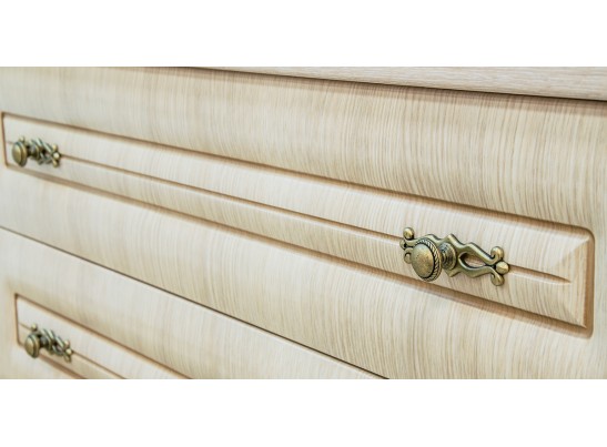 Шкаф четырехдверный Василиса СП-001-04П, дуб белёный