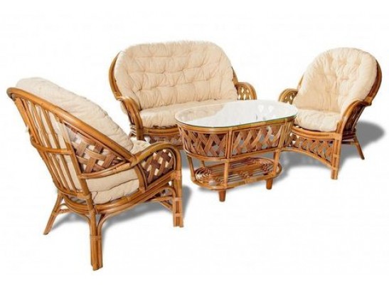 Комплект для отдыха Черчилль с двухместным диваном