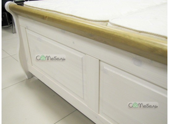 Кровать двуспальная Мальта М с ящиком - 160х200 (массив)