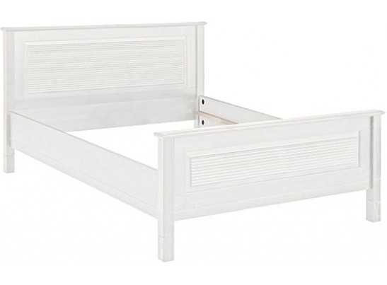 Кровать "Рауна" 140x200 (белый воск УКВ)