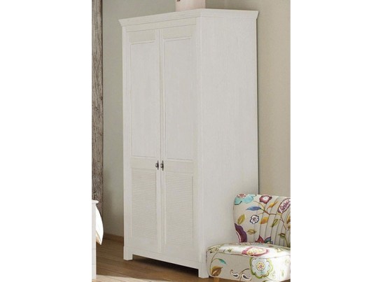 Шкаф для одежды "Рауна" 20 (белый воск УКВ)