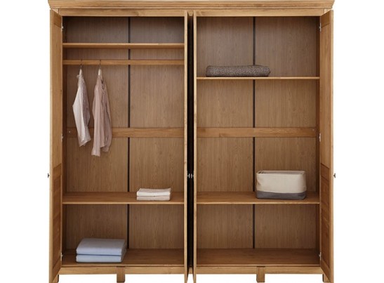 Шкаф для одежды "Рауна" 40 (бейц/масло)