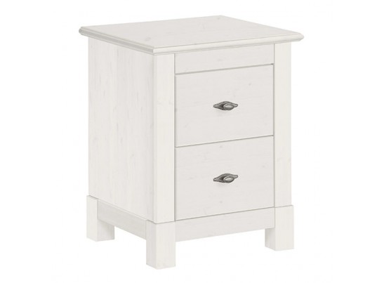 Тумба прикроватная "Рауна" 02 (белый воск УКВ)