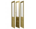 Комплект дверей к стеллажу Рауна-30 (бейц/масло)