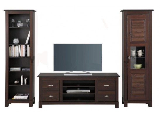 Шкаф для посуды-10 Рауна (колониал)