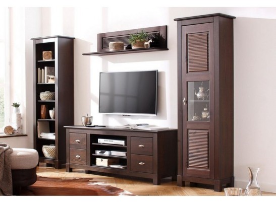 Шкаф для посуды-10 Рауна (колониал)