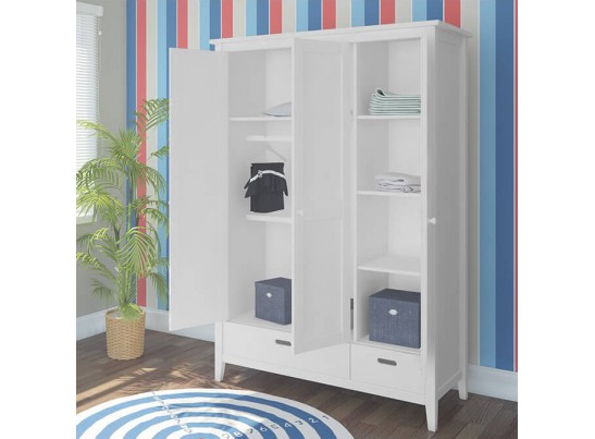 Шкаф трехдверный Сиело 77319, белый воск УКВ