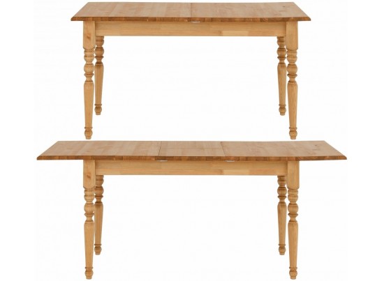 Стол Мерида, со вставкой (бейц/масло)