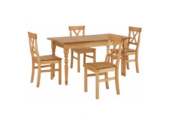 Стол Мерида, без вставки (бейц/масло)