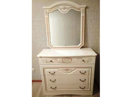 Спальный гарнитур Сорренто 4Д-1,6 бежевый