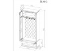 Прихожая Благо Б 5.15-3 (орех)
