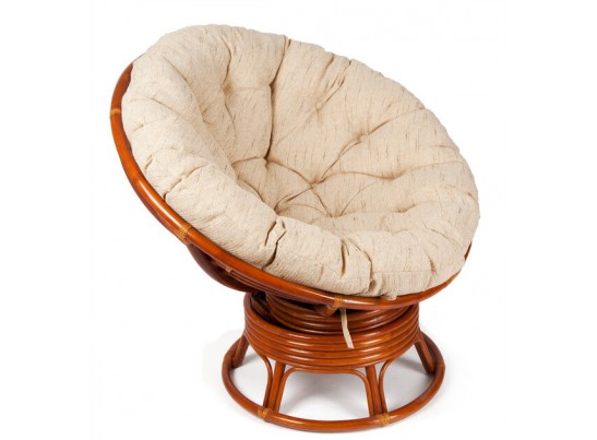 Кресло Папасан вращающееся с матрасом 23/01В