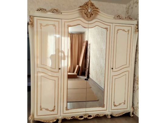 Джоконда Шкаф 4-х дверный с зеркалом в Ростове-на-Дону