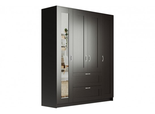 Шкаф 4 двери и 2 ящика с зеркалами СИРИУС 4 2.02.01.091.1 в Ростове-на-Дону