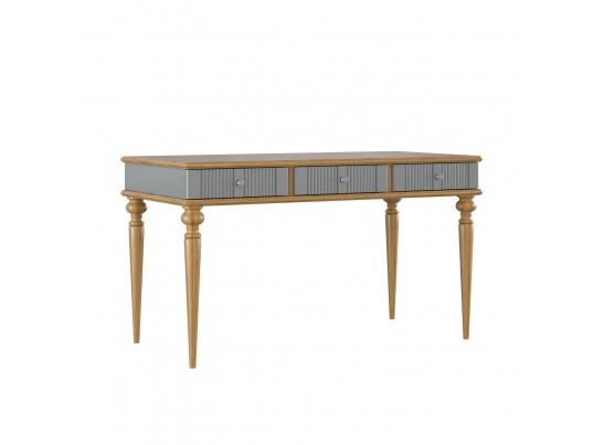 Стол письменный "Рандеву" 003 (белый, серый) в Ростове-на-Дону