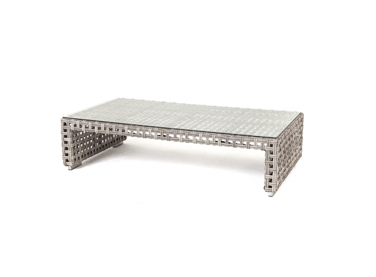 "Тито" кофейный столик плетеный, цвет серый в Ростове-на-Дону