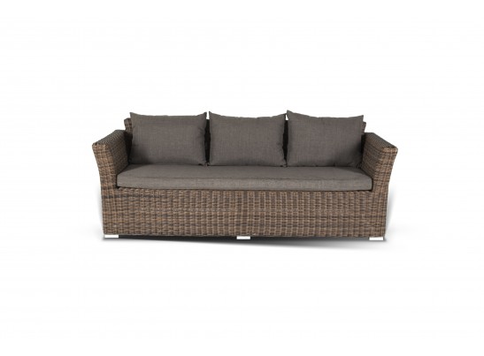 "Капучино Дабл" лаунж-зона из искусственного ротанга, цвет коричневый в Ростове-на-Дону